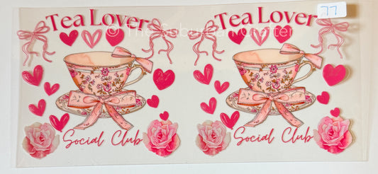 UV DTF Tea Lovers