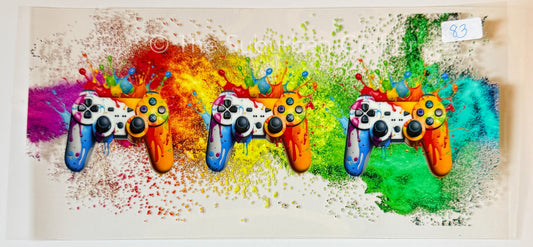 UV DTF Game controllers