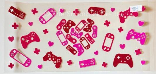 UV DTF Pink controllers