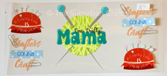 UV DTF Crafty mama