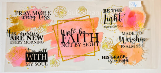 UV DTF Faith
