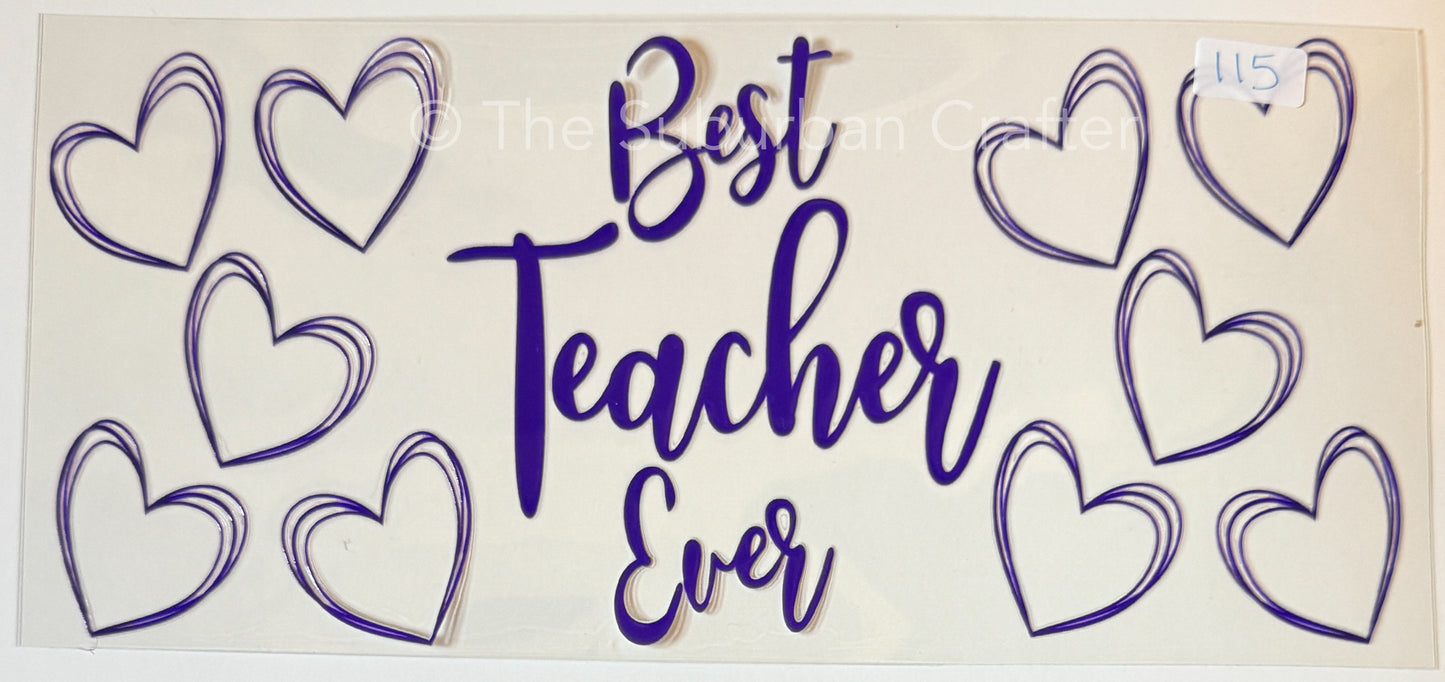 UV DTF Best teacher ever