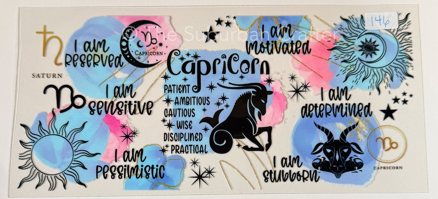 UV DTF Capricorn
