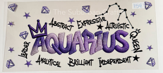 UV DTF Knit Aquarius