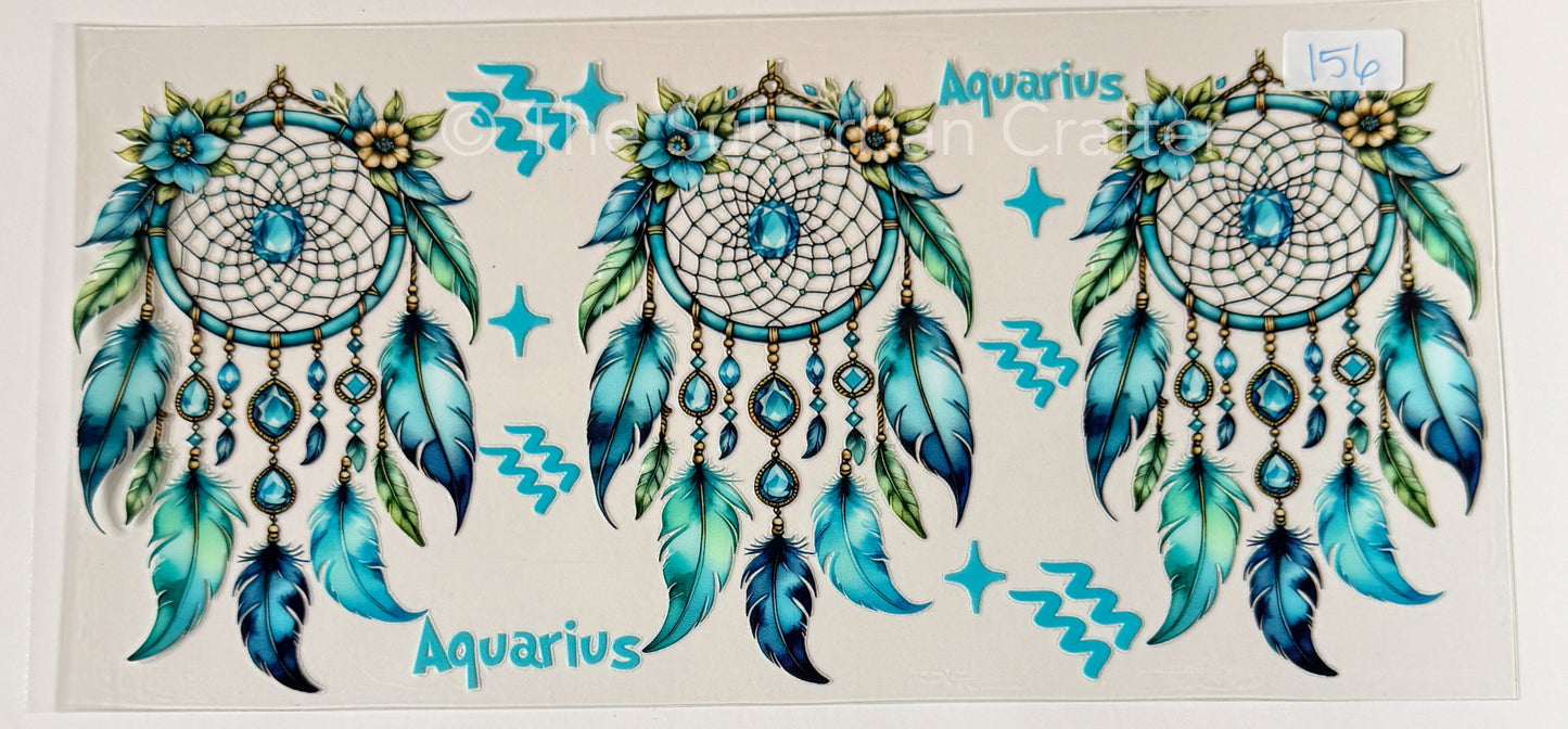 UV DTF Dreamcatcher Aquarius