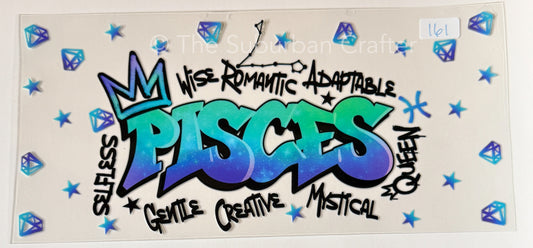UV DTF Graffiti Pisces