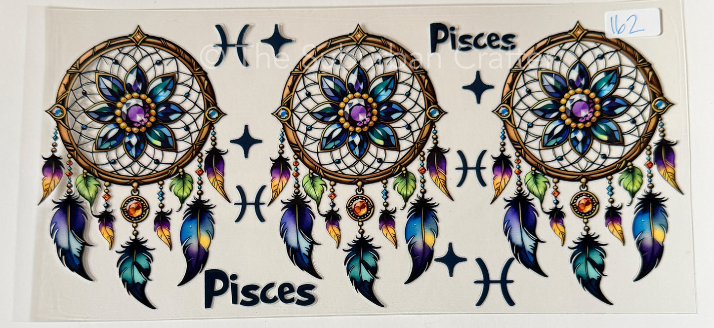 UV DTF Dreamcatcher Pisces