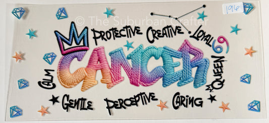 UV DTF Knit Cancer
