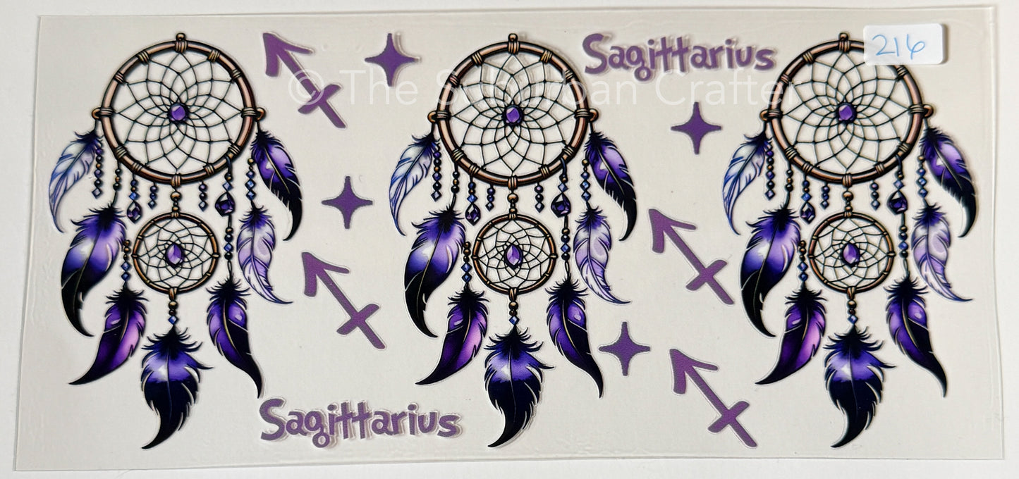 UV DTF Dreamcatcher Sagittarius