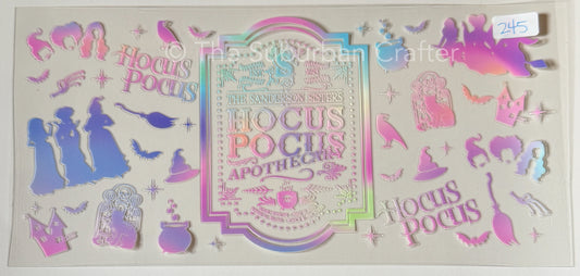 UV DTF Hocus Pocus