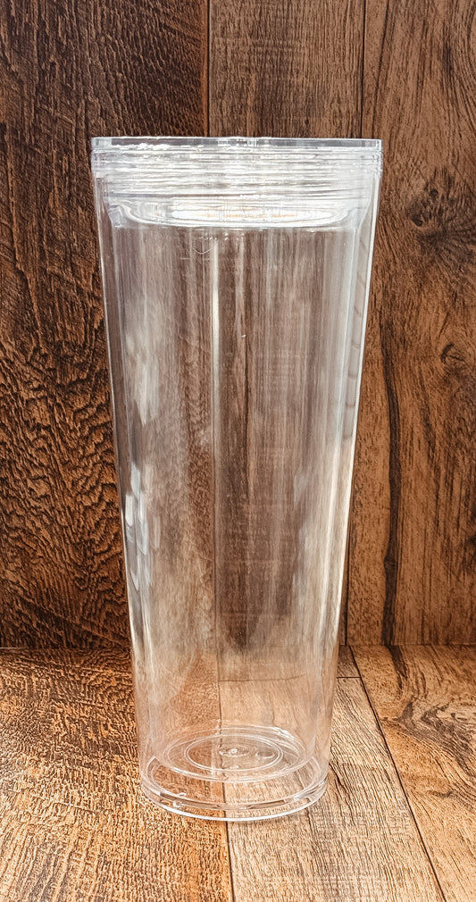 24oz Acrylic Snowglobe Tumbler