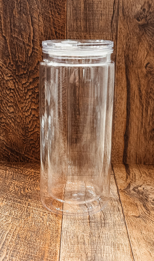 20oz Acrylic Snowglobe Tumbler
