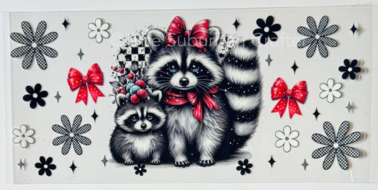 UV DTF Racoons
