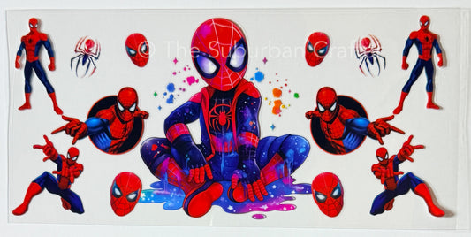 UV DTF Spiderman