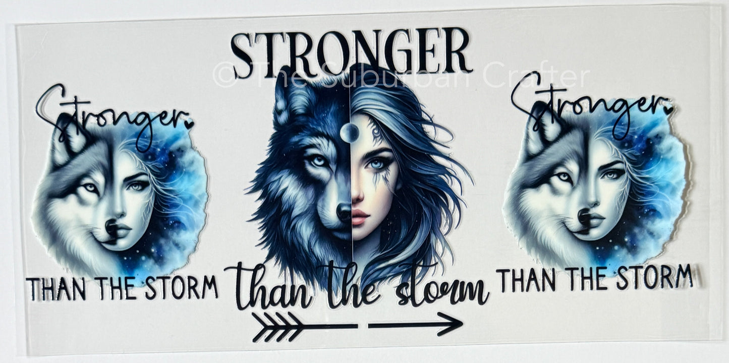 UV DTF Stronger than the storm