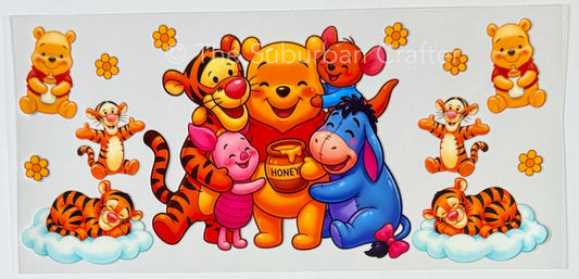 UV DTF Pooh