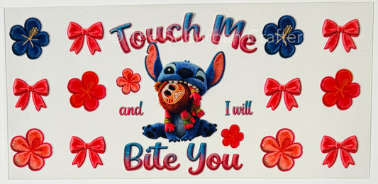 UV DTF I will bite you