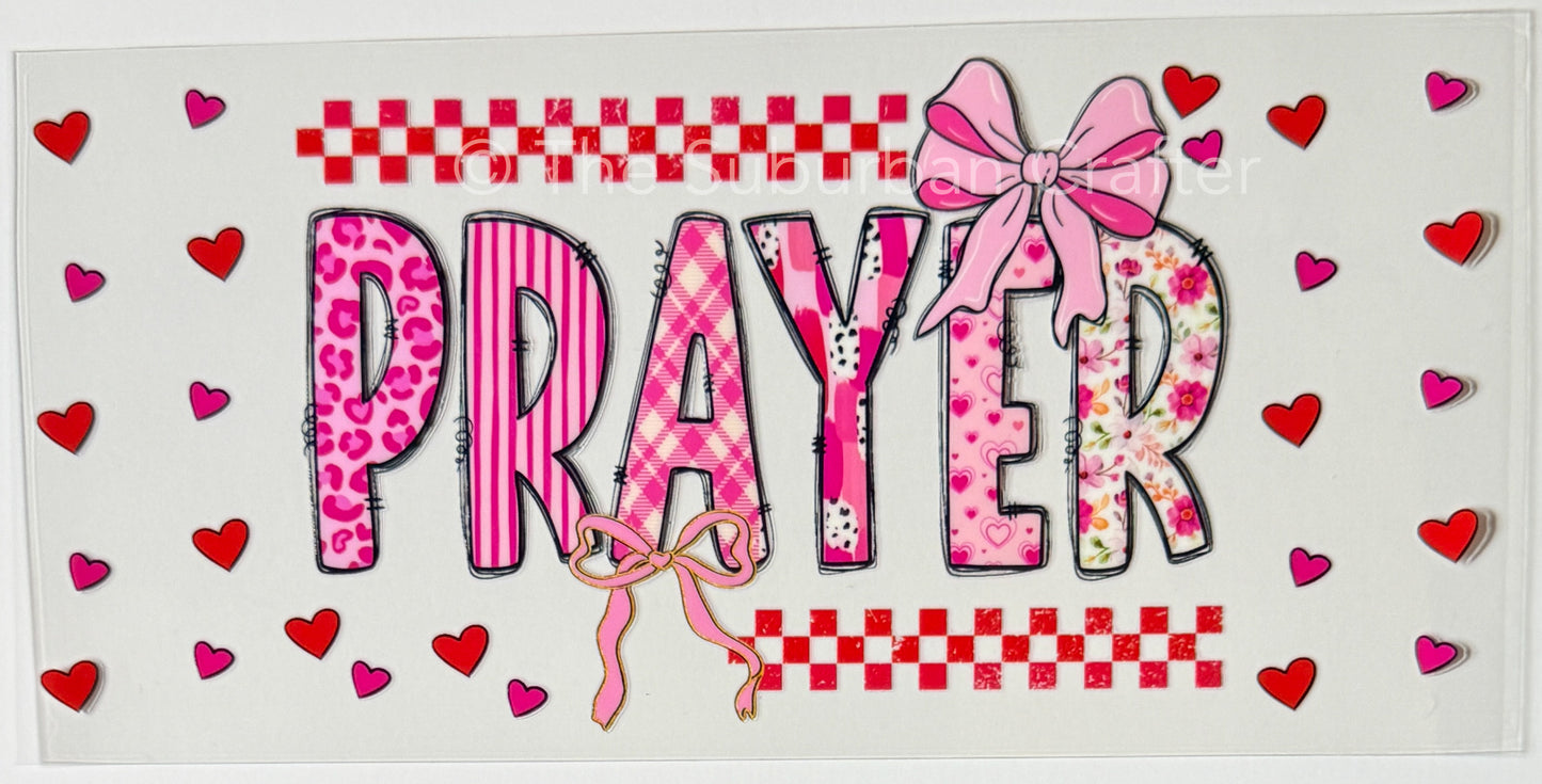 UV DTF Prayer