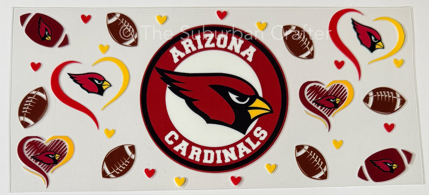UV DTF Cardinals