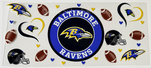 UV DTF Ravens
