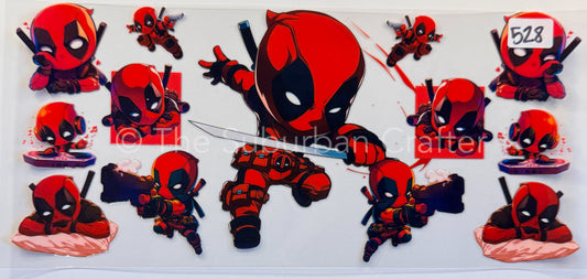UV DTF Deadpool