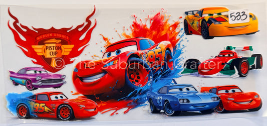 UV DTF Cars piston cup