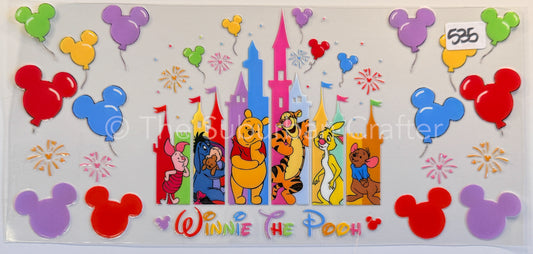 UV DTF Winnie and friends