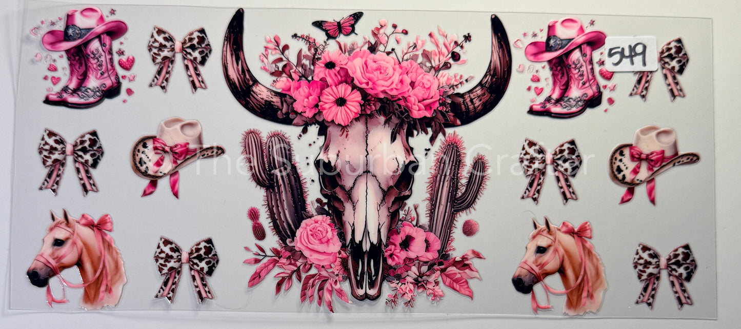 UV DTF Floral country