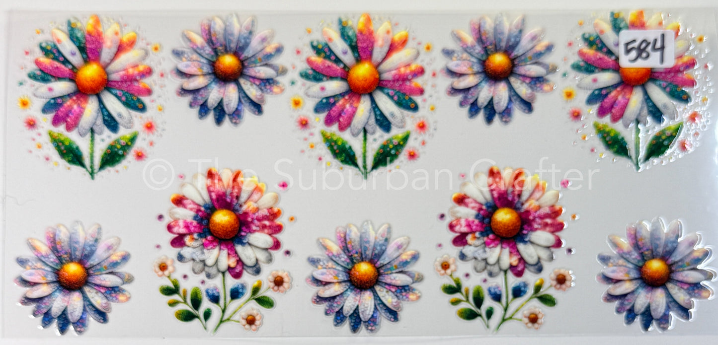 UV DTF Sequence flowers 1