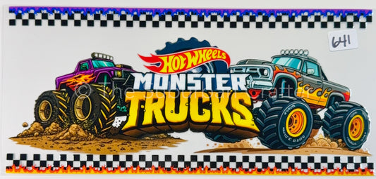 UV DTF Monster trucks 2