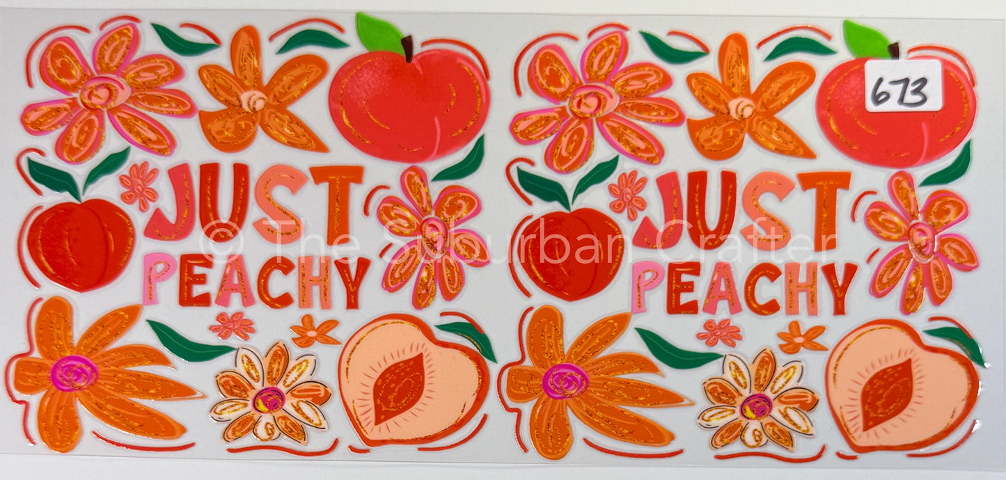 UV DTF Just peachy