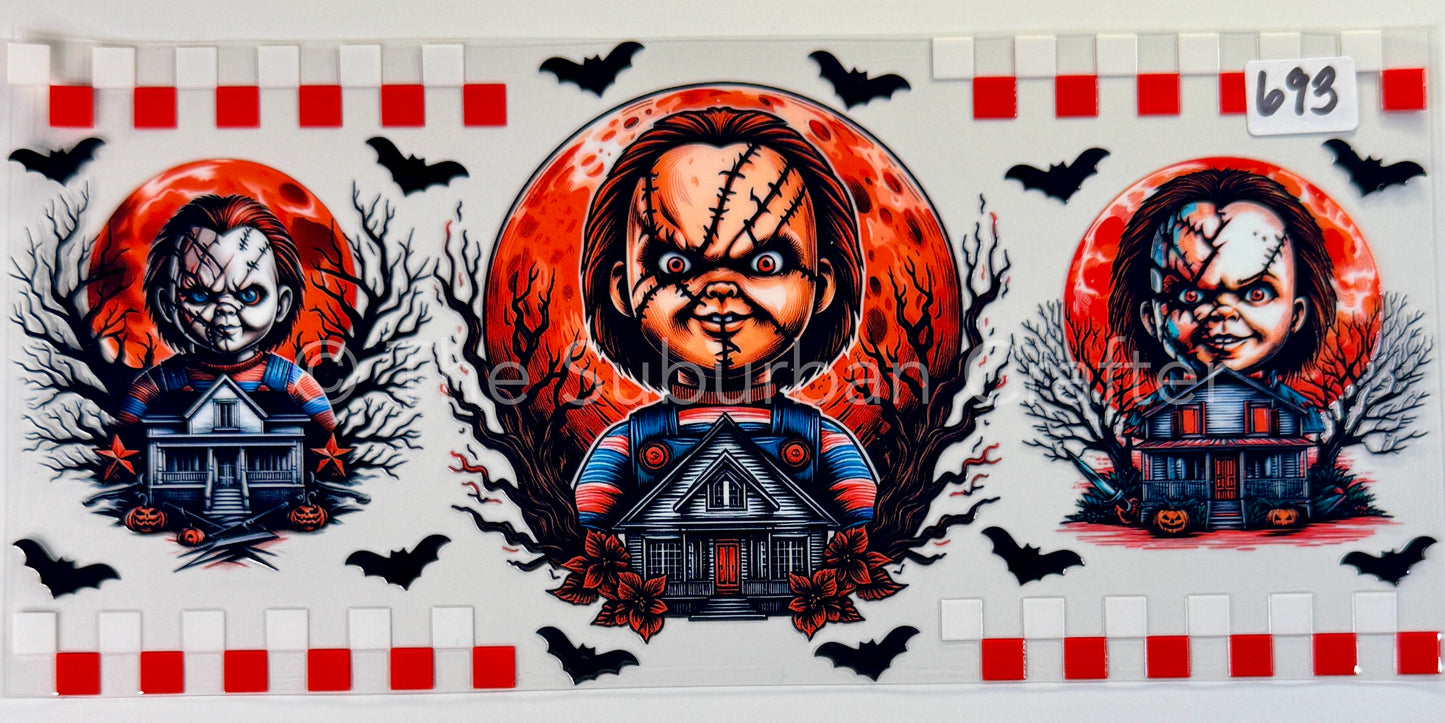 UV DTF Chucky's house