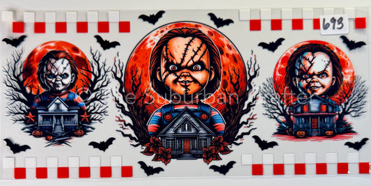 UV DTF Chucky's house