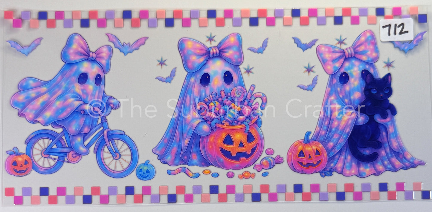 UV DTF Cute ghostie 1