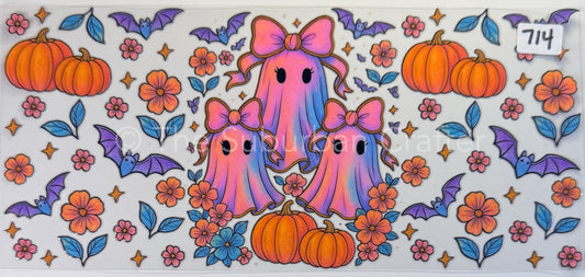 UV DTF Cute ghostie 3