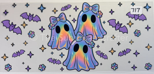 UV DTF Cute ghostie 6