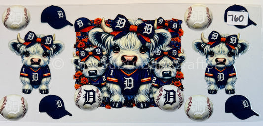 UV DTF Cows Tigers