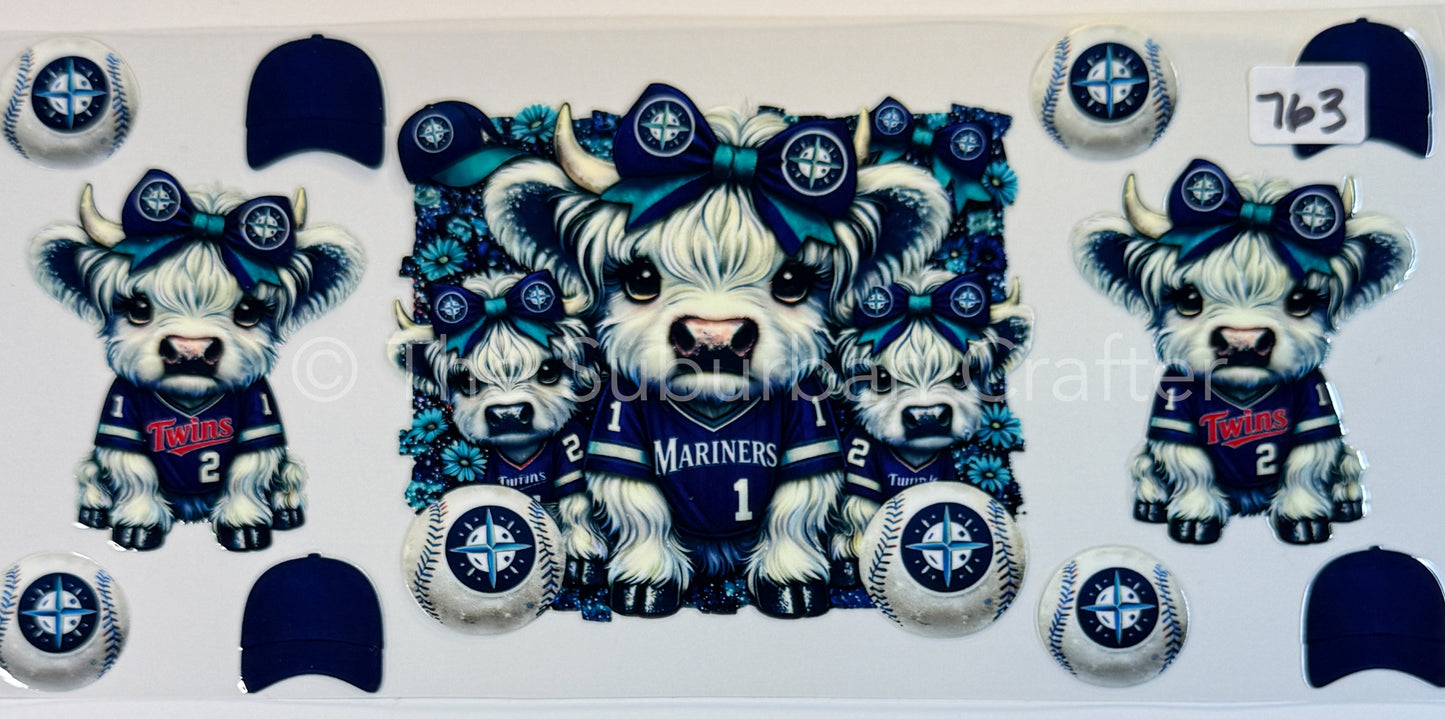 UV DTF Cows Mariners