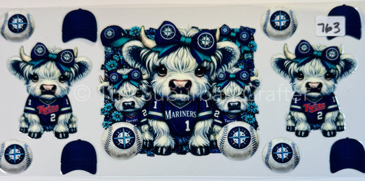 UV DTF Cows Mariners
