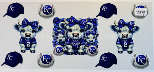 UV DTF Cows Royals