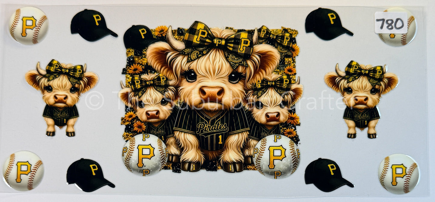 UV DTF Cows Pirates