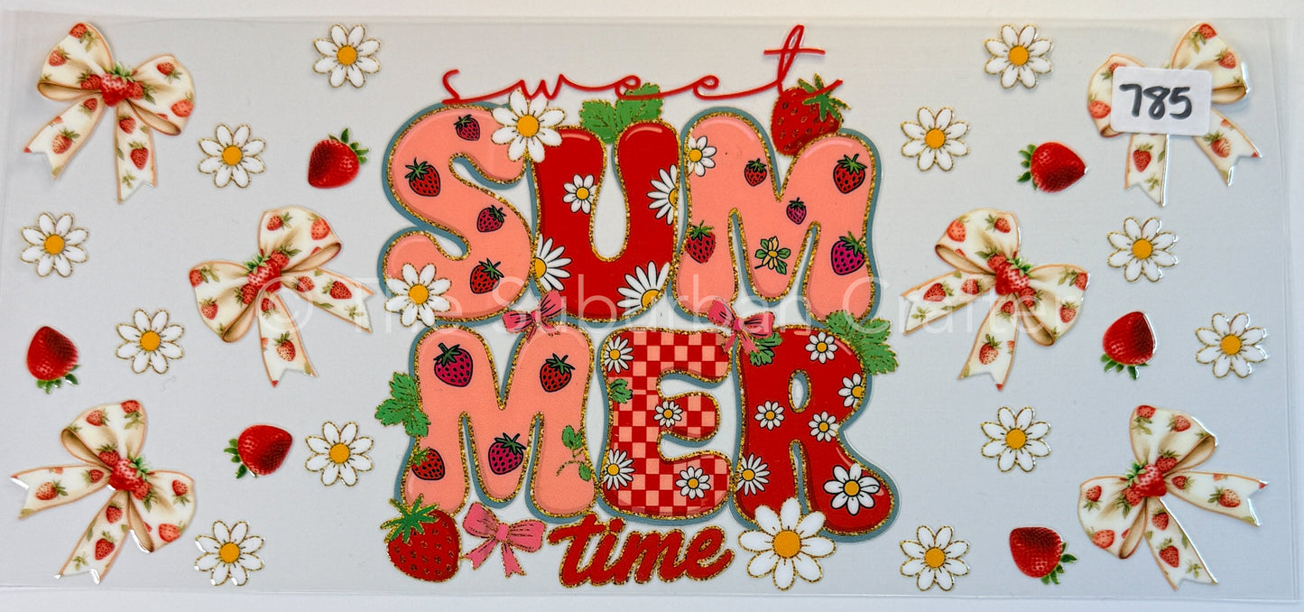 UV DTF Sweet summer time
