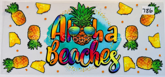 UV DTF Aloha beaches