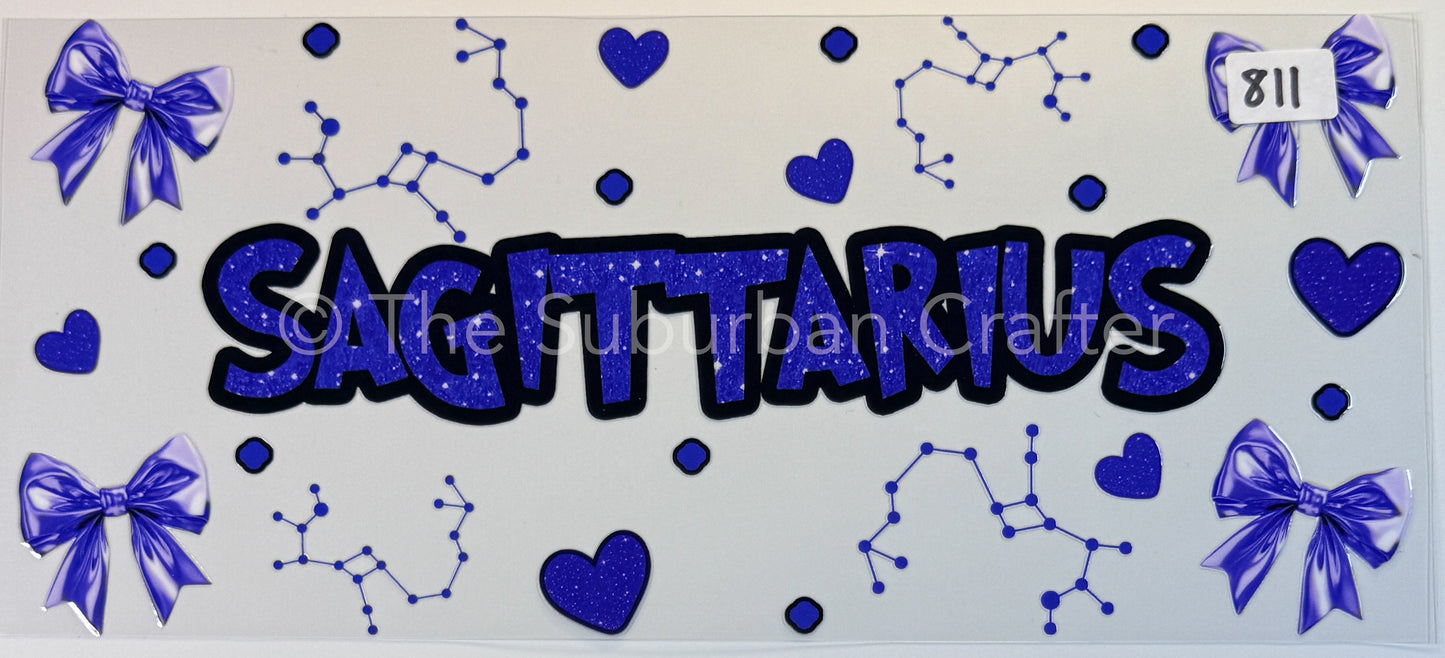 UV DTF Blingy Sagittarius