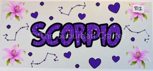 UV DTF Blingy Scorpio