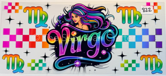 UV DTF Colorful Virgo