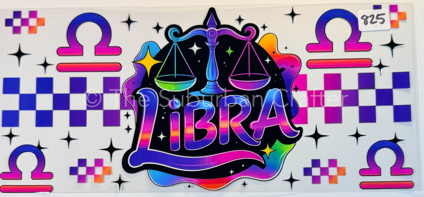 UV DTF Colorful Libra