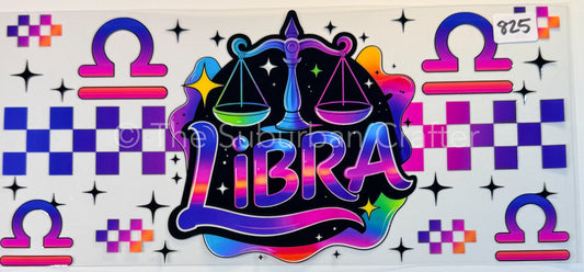 UV DTF Colorful Libra