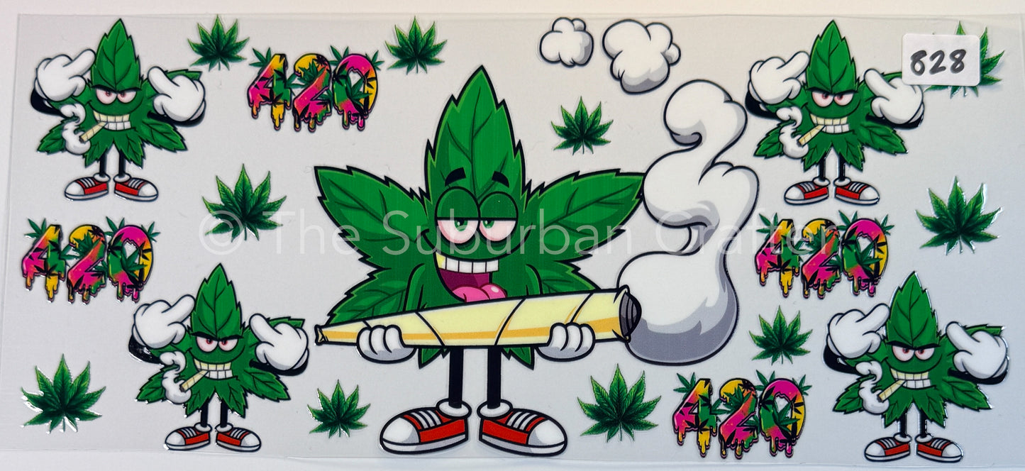 UV DTF 420 green