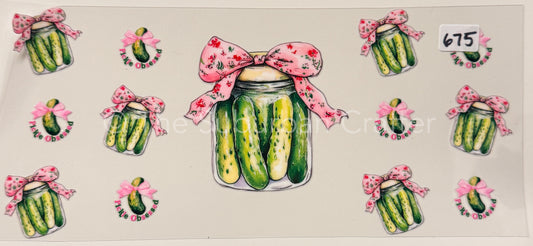 UV DTF Pickle obsessed